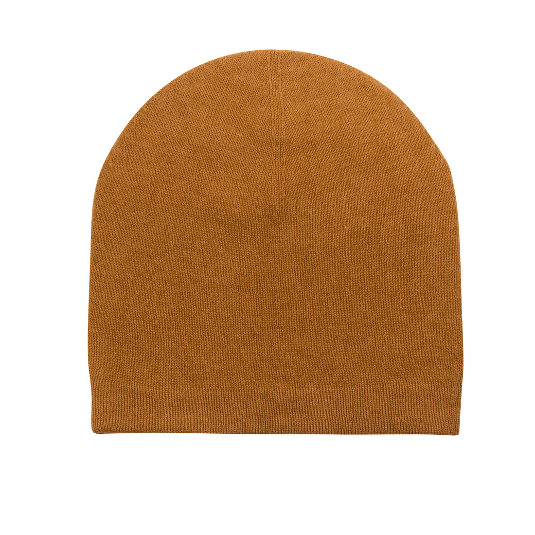 Bonnet bonnet cachemire lisse marron