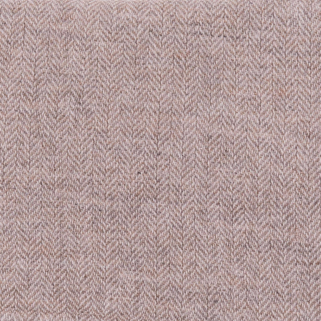 Écharpe en cachemire marron foncé à motif chevrons