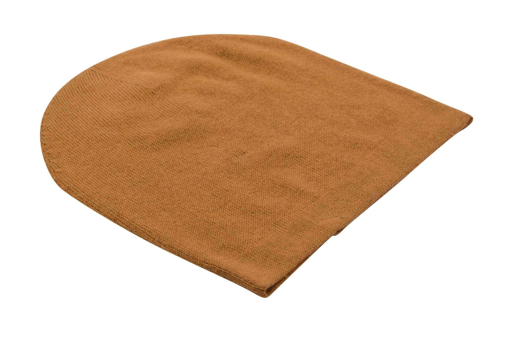 Bonnet bonnet cachemire lisse marron