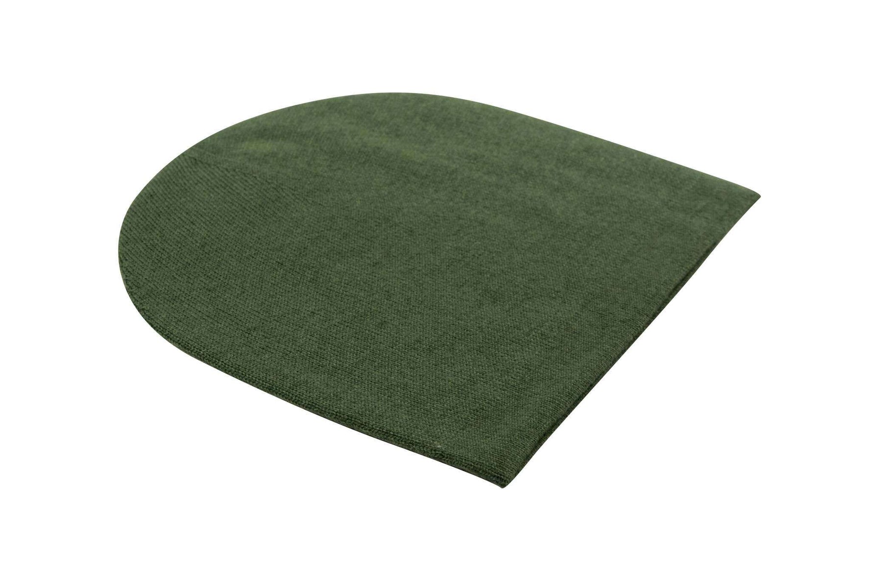 Bonnet bonnet cachemire lisse vert