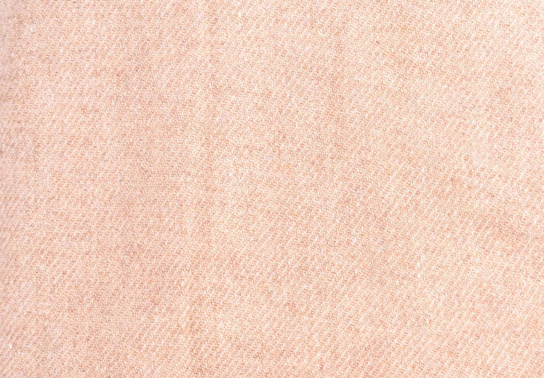 Couverture cachemire marron uni