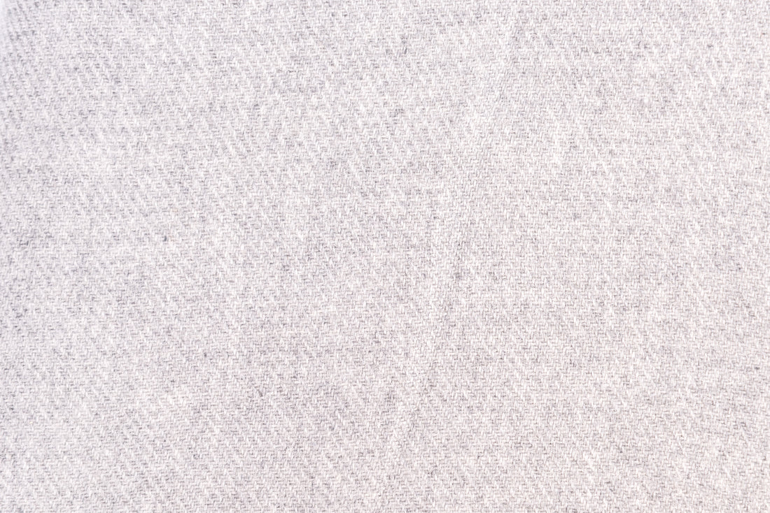 Couverture cachemire gris uni