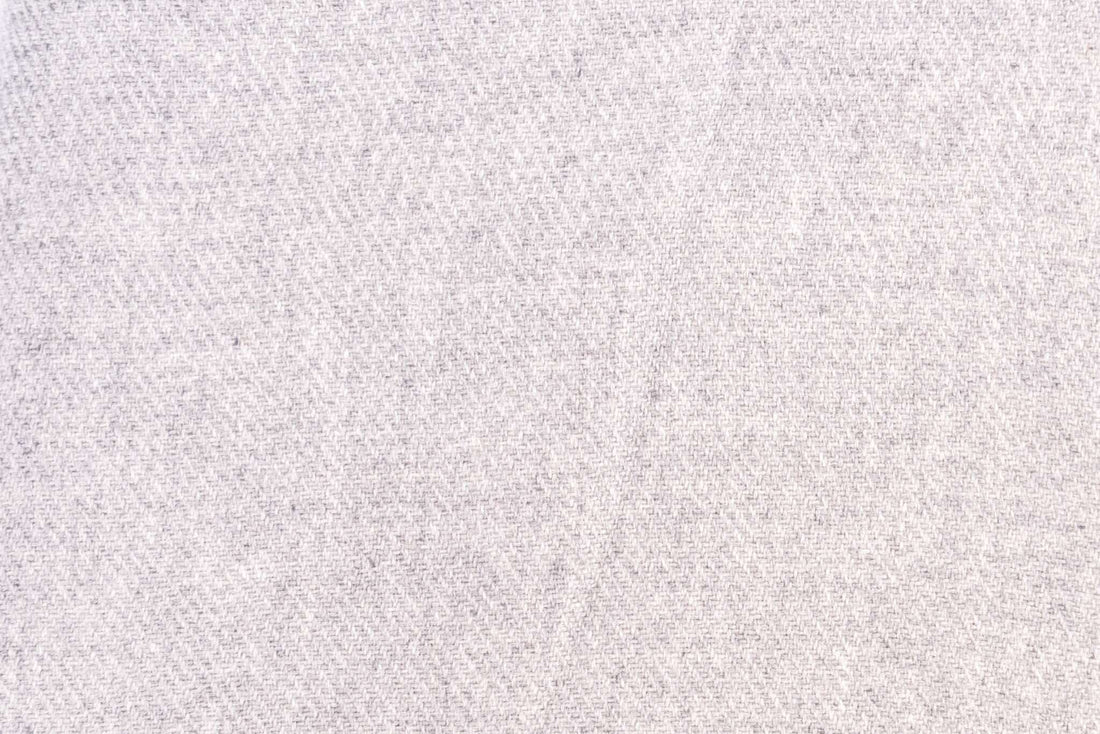 Couverture cachemire gris uni