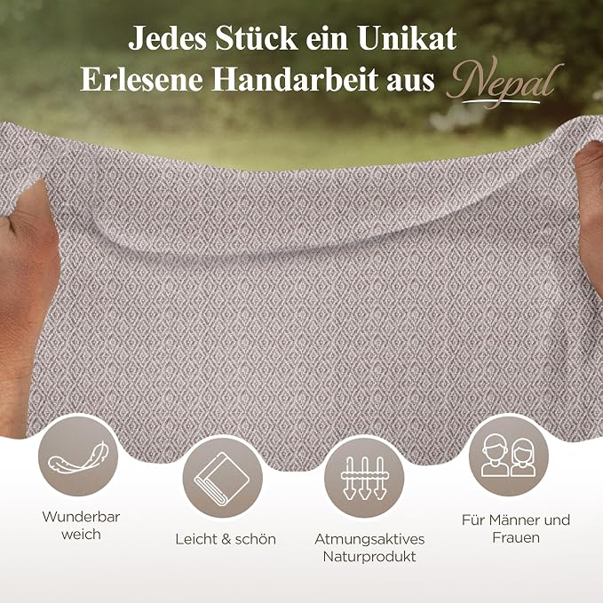 Écharpe en cachemire gris à motif à carreaux