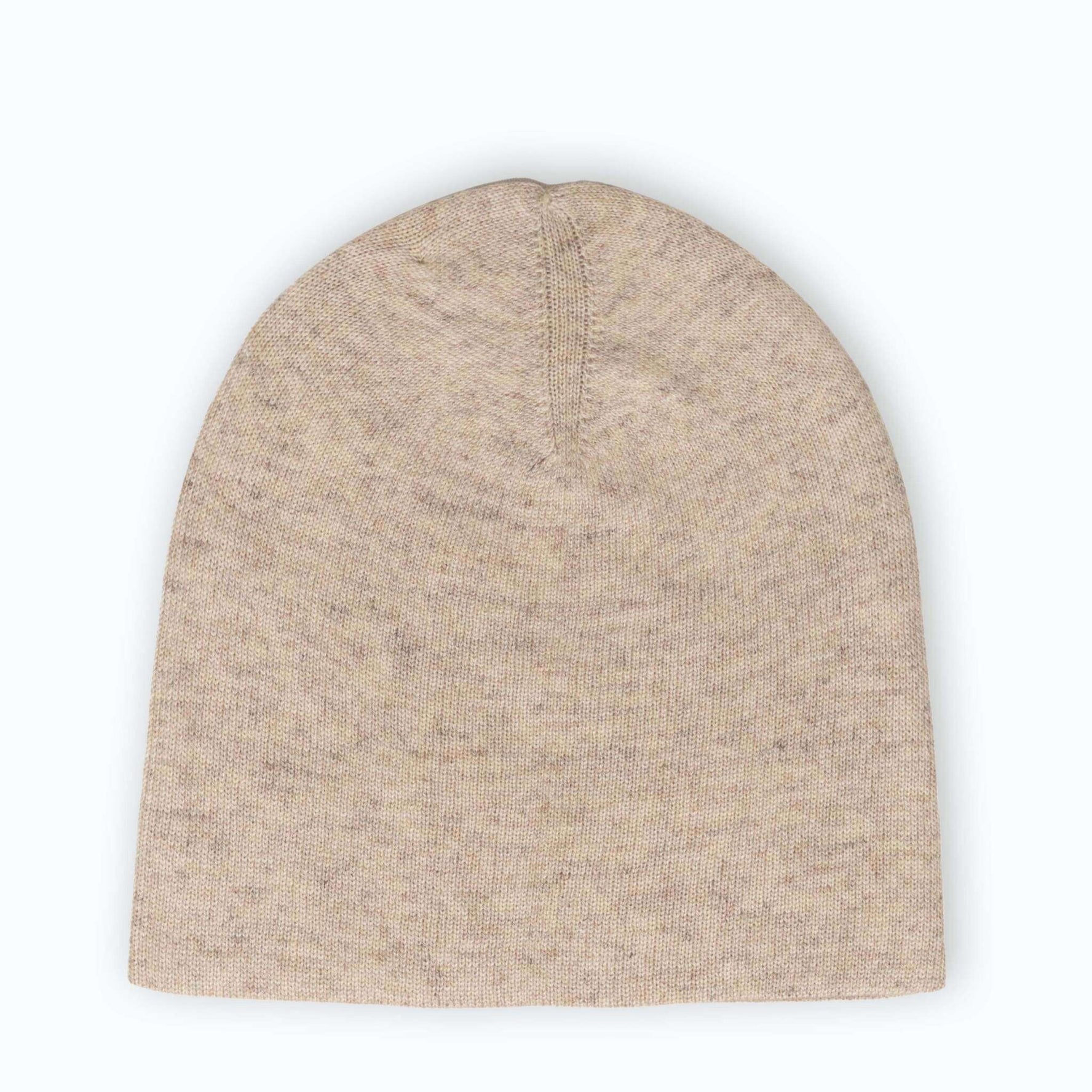 Bonnet bonnet cachemire lisse beige