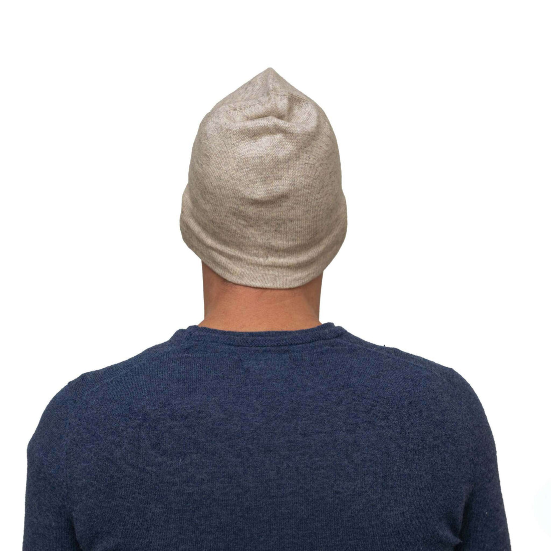 Bonnet bonnet cachemire lisse beige